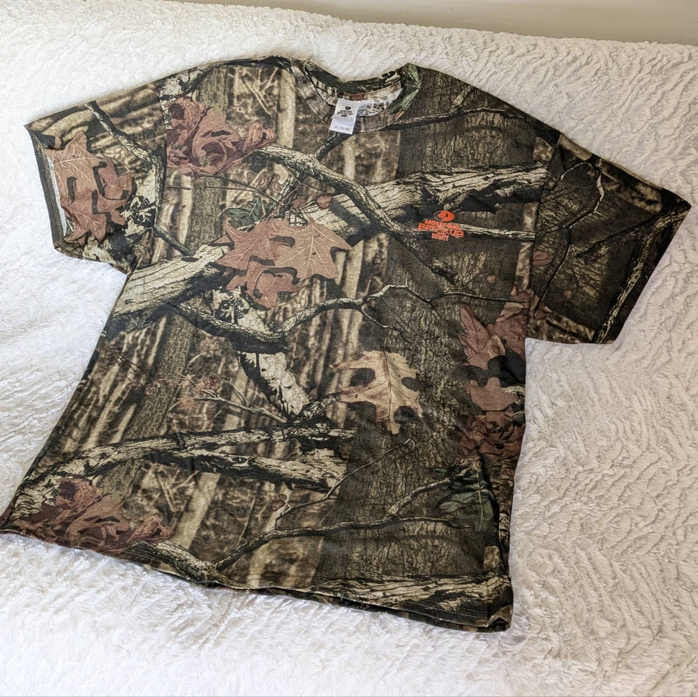 ❤ Mossy Oak Break Up Infinity Camouflage Printed T-Shirt XL New